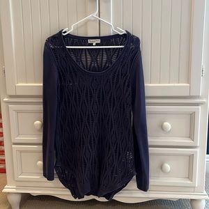 Tomlin Blue knit sweater